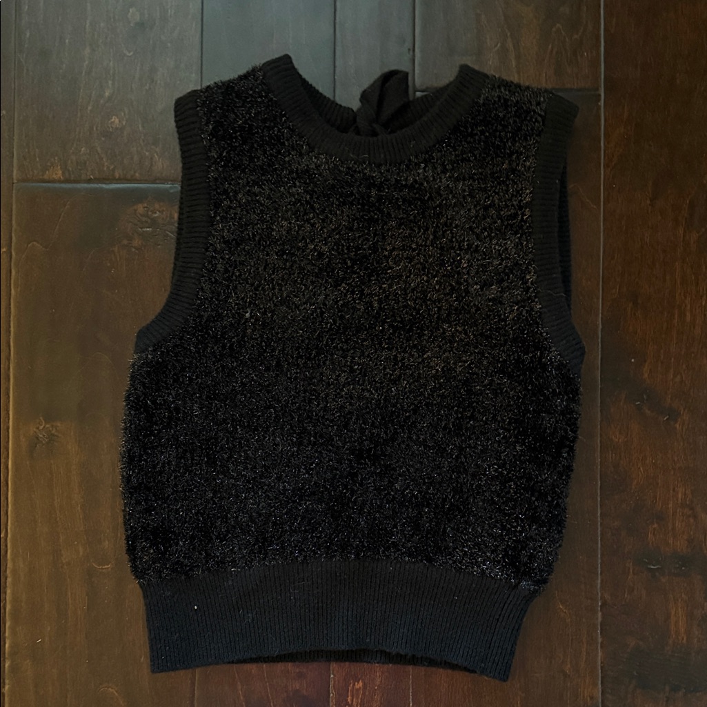 Ganni Black Sleeveless Top